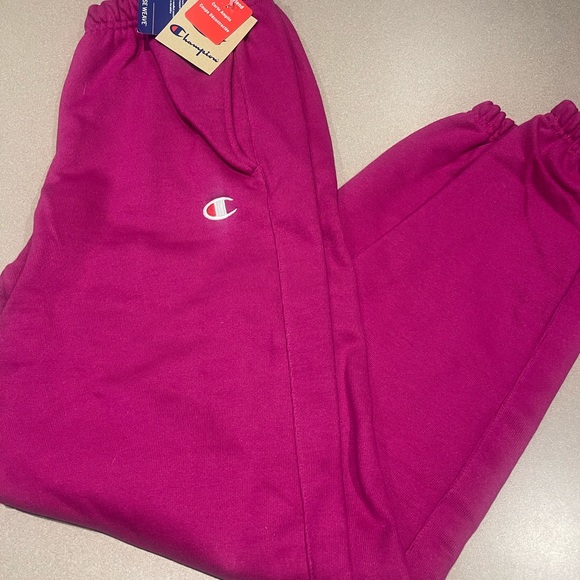 Pink champion bnwt reverse weave sweat pants never worn - Picture 3 of 5
